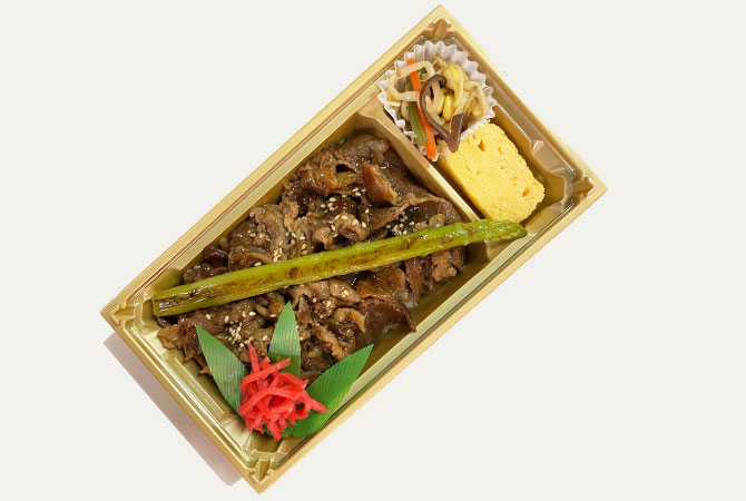 網焼きカルビ弁当